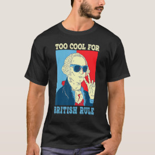 Camiseta Muito Legal Para O Governo Britânico George Washin