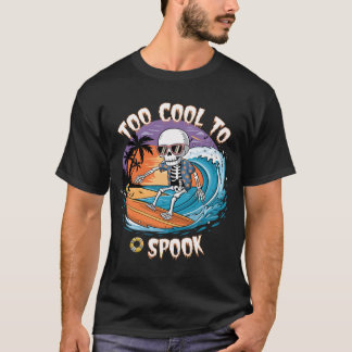 Camiseta Muito Legal para Spook - Halloween de esqueleto su