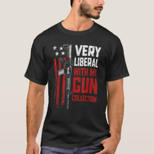 Camiseta Muito Liberal Com Minha Coleção De Armas Pro Ar1
