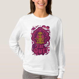 Camiseta Muito Louco! Meditação Alienígena Psicodélica – Re