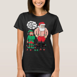 Camiseta Muito Natal Parece Um Monte De Carvão Neste Natal