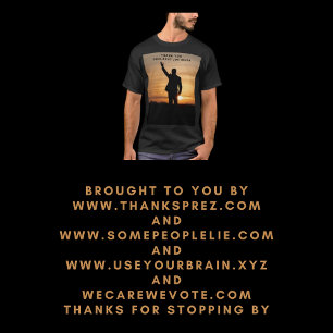 Camiseta Muito obrigado, Senhor Presidente Joe Biden