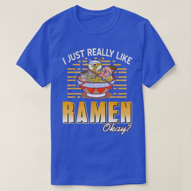 Camiseta Muito parecida com o ramen. (Frente do Design)