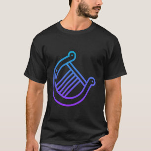 Camiseta Muito Parecido com o Instrumento de Corda Lyre