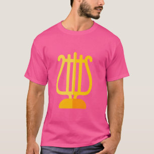 Camiseta Muito Parecido com o Instrumento de Corda Lyre