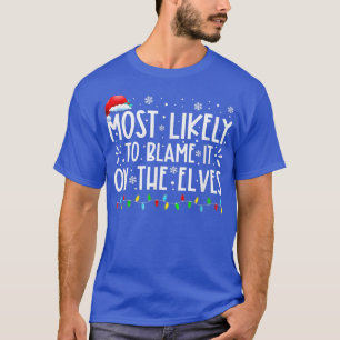 Camiseta Muito Provavelmente Culpá-Lo No Escritório Engraça