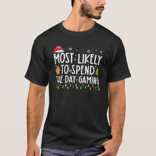 Camiseta Muito Provavelmente Gaste O Dia Jogando Jogador En