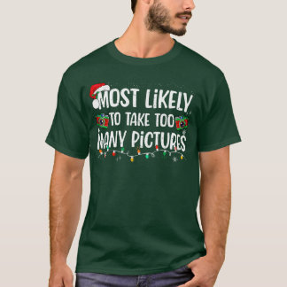 Camiseta Muito Prováveloakeoo Muitas Fotos Família Natal f