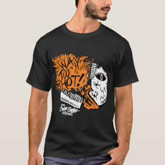 Camiseta MUITO QUENTE! caveira desenho animado