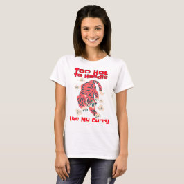 Camiseta Muito Quente para o Amante do Curry