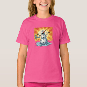 Camiseta Muito Quente para o Natal