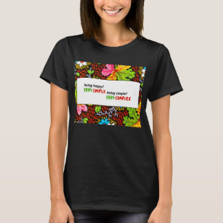 Camiseta Muito Simples, Muito Complexo - Flamental Artístic