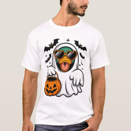Camiseta Muito Sinistro Para Isso – Pato Fantasma Divertido