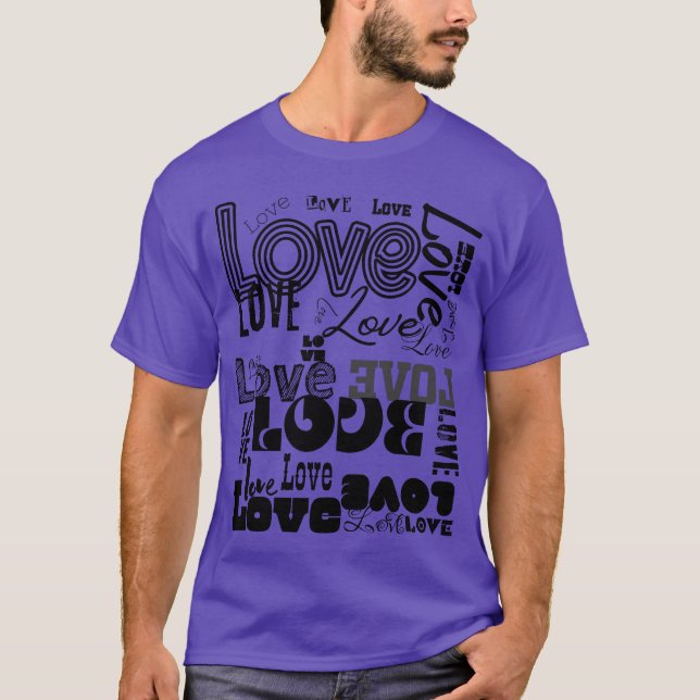 Camiseta Muitos amores Parede do Amor que Você Precisa É to (Frente)