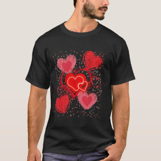 CAMISETA MUITOS CORAÇÕES DE AMOR MÃE S DIA
