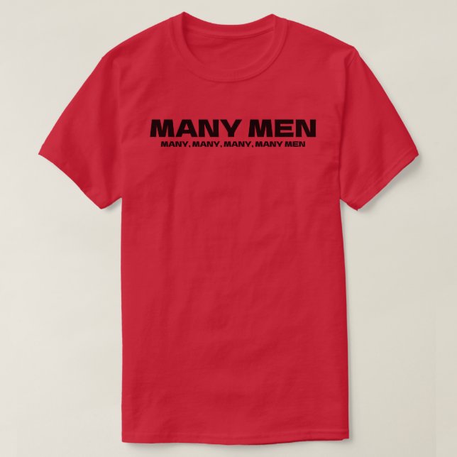 CAMISETA MUITOS HOMENS2 (Frente do Design)