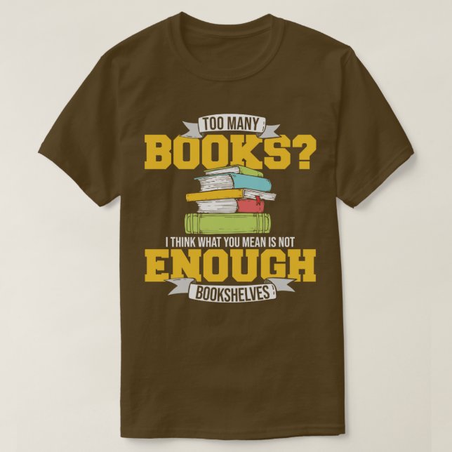 Camiseta Muitos Livros (Frente do Design)