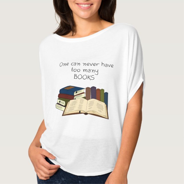 Camiseta Muitos Livros?! (Frente)