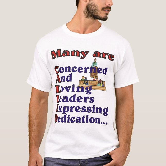 Camiseta Muitos são chamados - poucos são escolhidos (Frente)