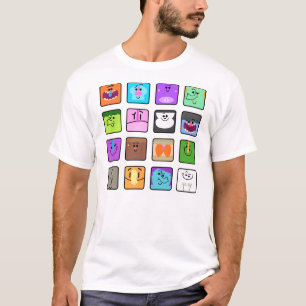 Camiseta Mukpuddy - t-shirt branco básico de "Muklings"