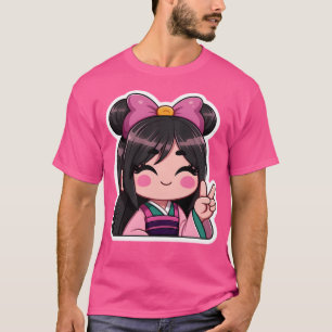 Camiseta Mulan Kawaii