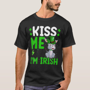 Camiseta Mule Lover me beija Eu sou Rua Irlandesa da Mula.