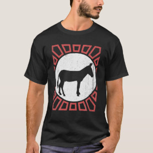 Camiseta Mule Lover Vintage Estilo Retro