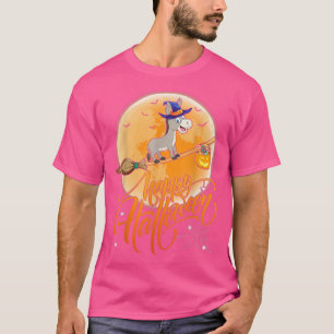 Camiseta Mule Ride Witch Atirou Na Lua Vintage Mule Hallowe