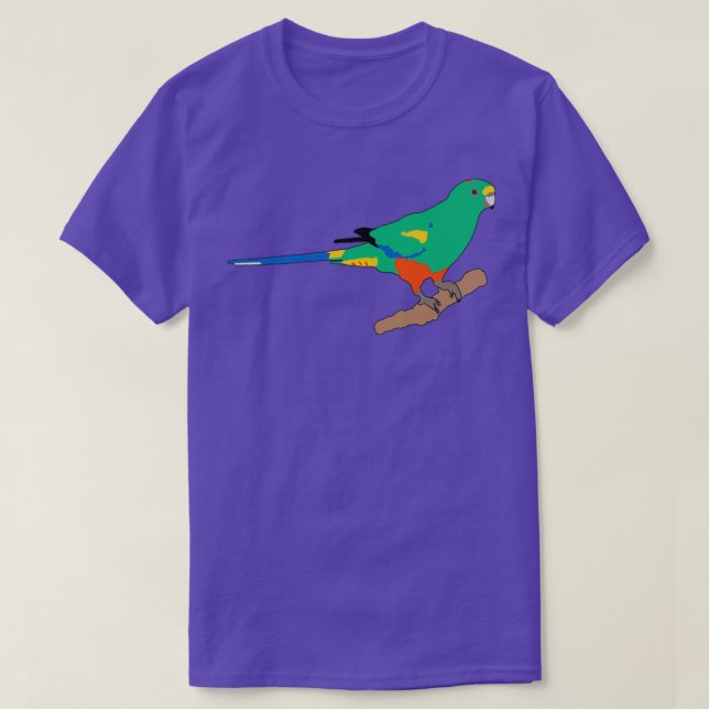 Camiseta Mulga Parrot (Frente do Design)