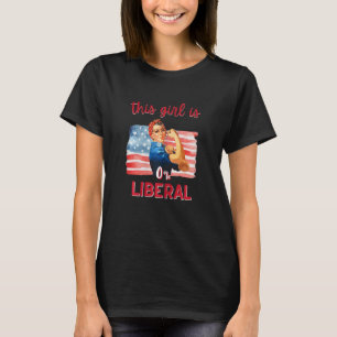 Camiseta Mulher 0 LIBERAL 100 American Pro Conservador