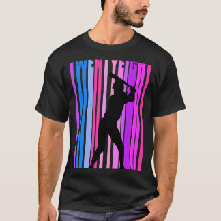 Camiseta Mulher 28ª Rapariga de Beisebol do Birthday
