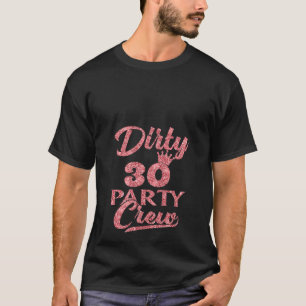 Camiseta Mulher 30 Tripulantes T Camada aniversário de 30 a