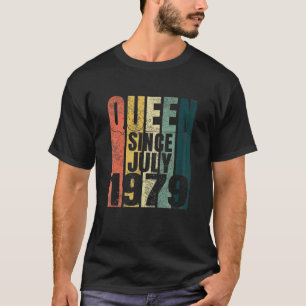 Camiseta Mulher 42º Aniversário Mulher Em Quarto Triângulo 