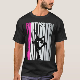 Camiseta Mulher: 47.º Aniversário Ice Skating Queen Ice Ska