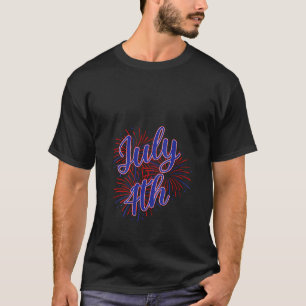 Camiseta Mulher: 4 de julho Evento de Celebração de Fogo V