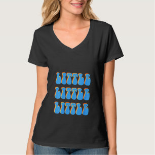 Camiseta Mulher 70 e 80 anos Retro Pequena Família Revelado