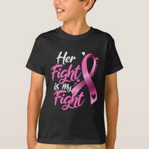Camiseta Mulher: A Luta Dela É A Minha Luta Contra O Cancer