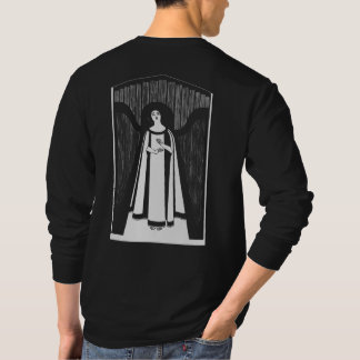Camiseta Mulher Abstrata Desenho Arte Vintage Minimalista L