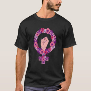 Camiseta Mulher Acima Feminista Mulheres Feminismo Símbolo