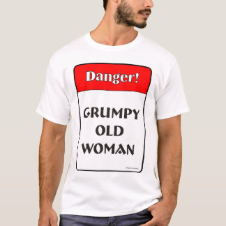 Camiseta Mulher adulta mal-humorada