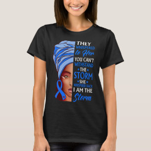 Camiseta Mulher Africana Afro Eu Sou a Tempestade Conscient