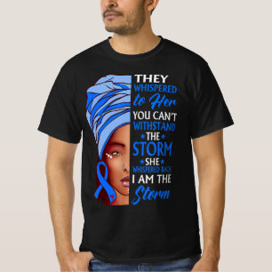 Camiseta Mulher Africana Afro I Am Tempestade Ataxia Consci