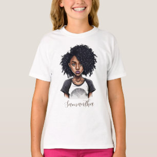 Camiseta Mulher Afro Chic e Classy