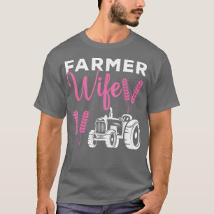 Camiseta Mulher agricultora esposa do agricultor