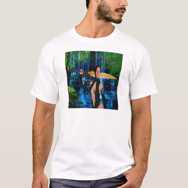Camiseta Mulher amazônica (Frente)