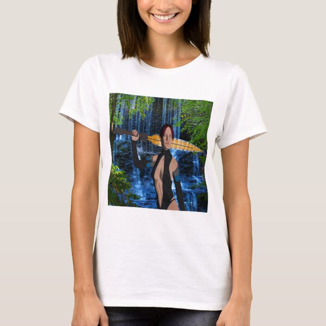 Camiseta Mulher amazônica (Frente)
