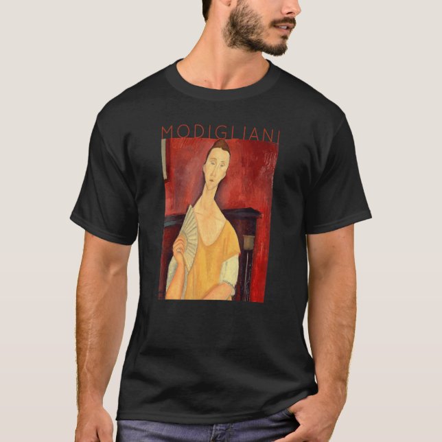 Camiseta Mulher Amedeo Modigliani Com Ventilador Para Artis (Frente)