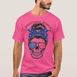 Camiseta Mulher Americana