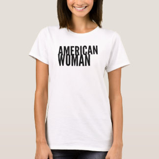 Camiseta "Mulher Americana"