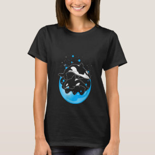 Camiseta Mulher Animais Orca Ocean Animal Orca Orca, Baleia